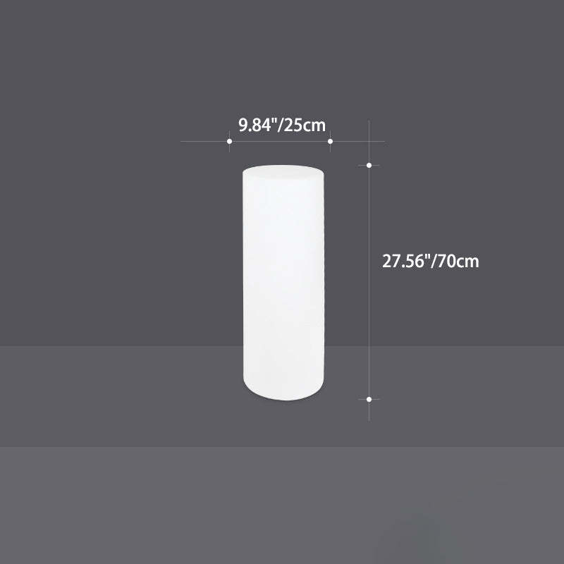 Minimalist Solar Cylinder LED Ground Plug Light