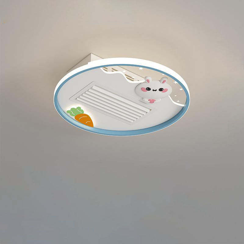 Contemporary Astronaut Moon Bladeless Flush