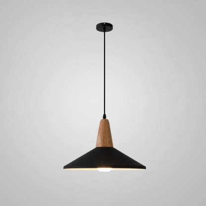 Nordic Macaron Aluminum Wood Pendant Light