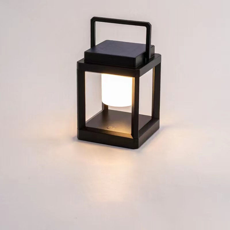 Modern Square Solar LED Outdoor Camping Light