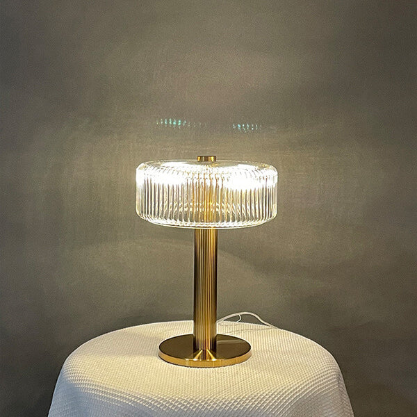 Nordic Cylinder Glass LED Table Lamp