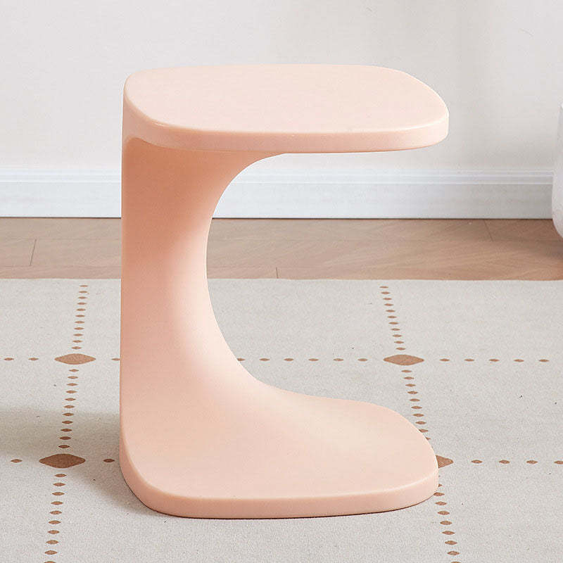 Minimalist C-Shape Acrylic Coffee Table