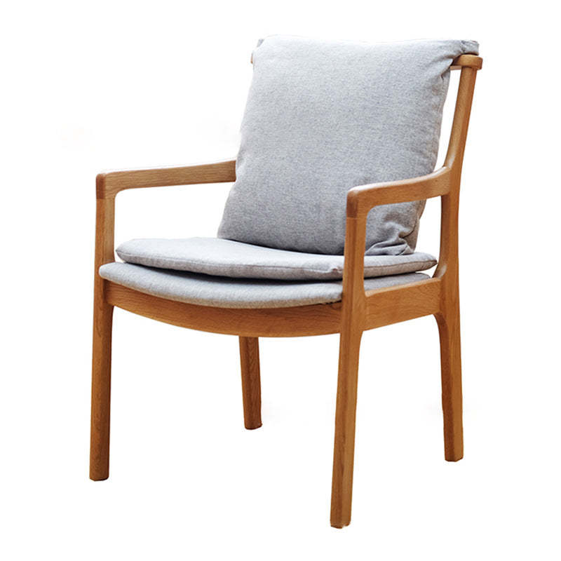 Vintage Solid Wood Dining Armchair
