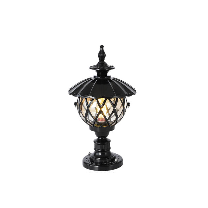 European Lotus Column Outdoor Landscape Light