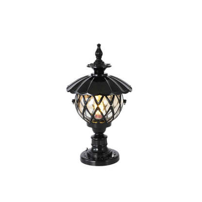 European Lotus Column Outdoor Landscape Light