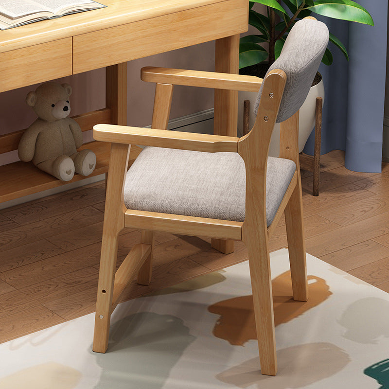 Nordic Rubberwood Desk Chair
