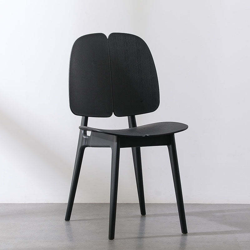 Black steel dining chairs & benches - nordic