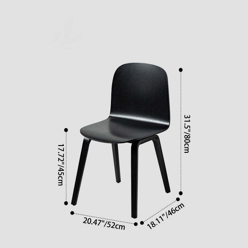 Nordic Solid Wood Dining Chair