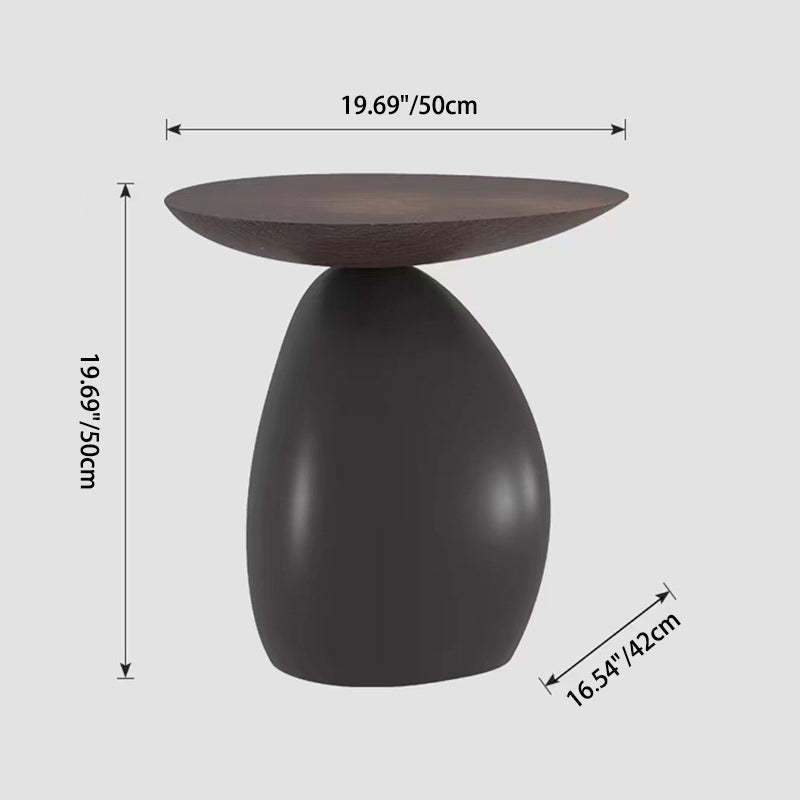 Contemporary Geometric Resin Coffee Table