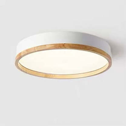 Macaron Round Acrylic LED Flush Mount Light