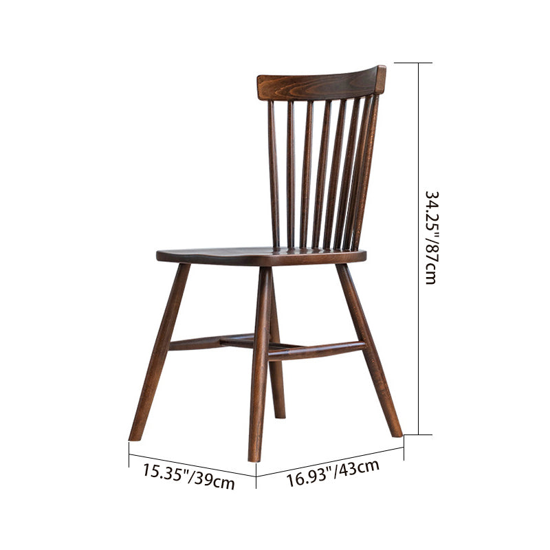 Japanese Solid Wood Dining Chair