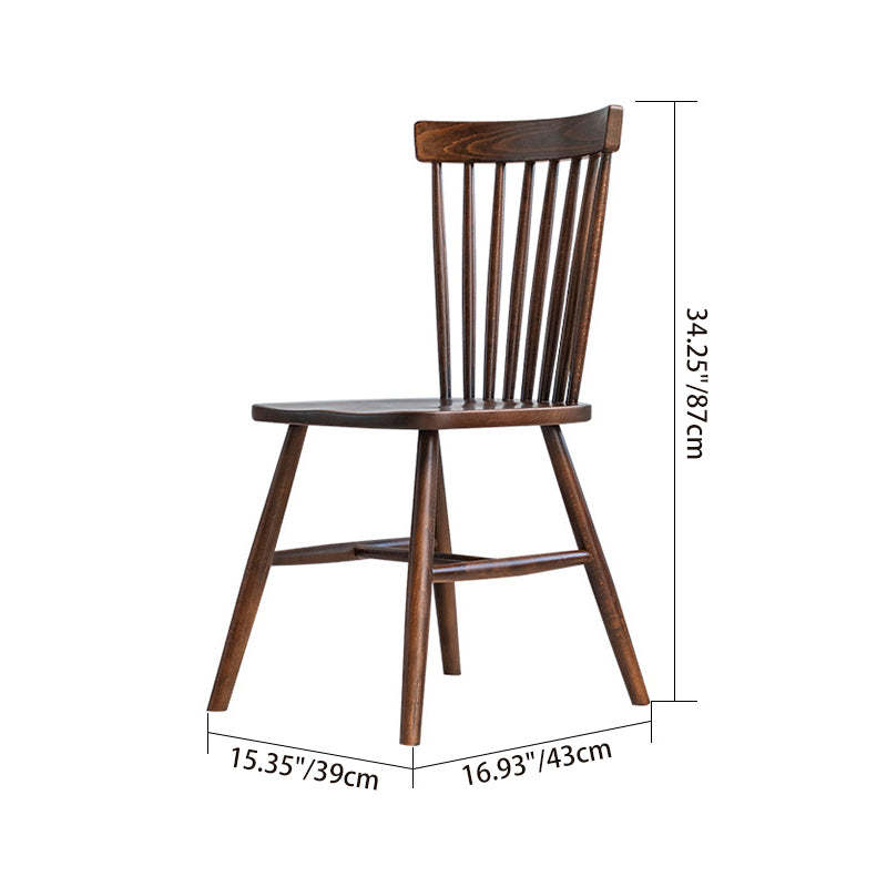Japanese Solid Wood Dining Chair