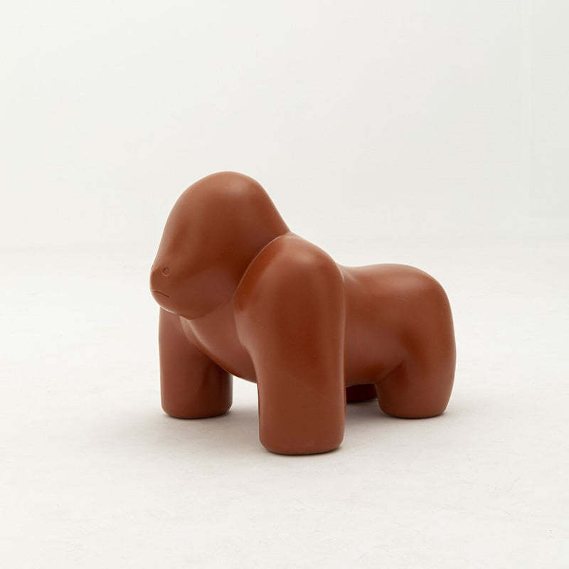 Scandinavian Kids Gorilla Plastic Stool