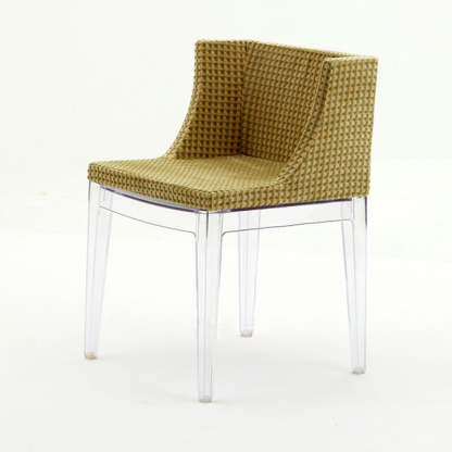 Art Deco Fabric Dining Chair