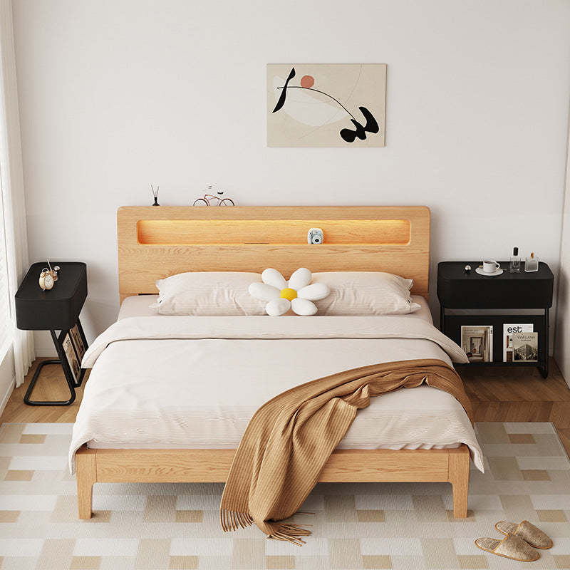 Minimalist Stainless Steel Swivel Nightstand 1-Cabinet