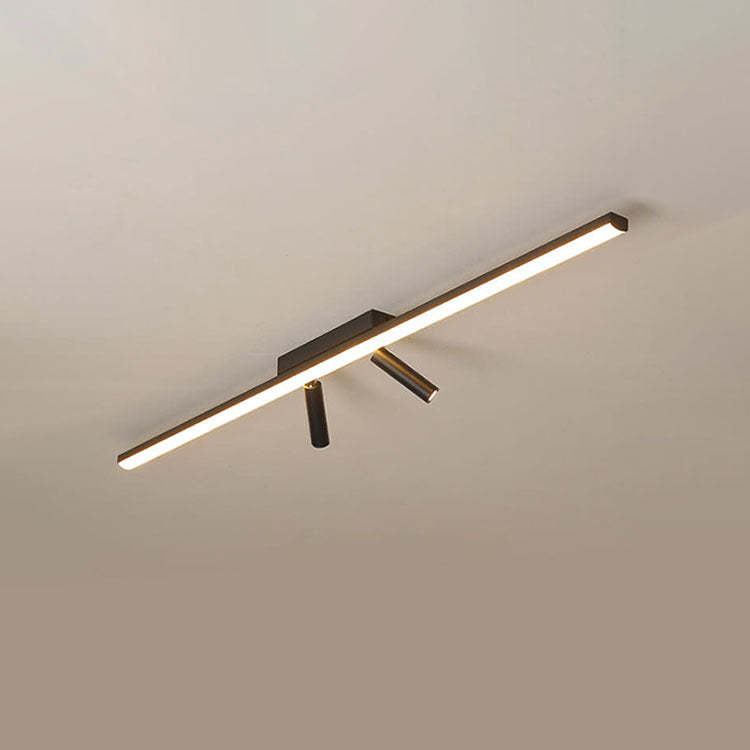 Nordic Acrylic Strip Track Spotlight LED Flush Ceiling Light