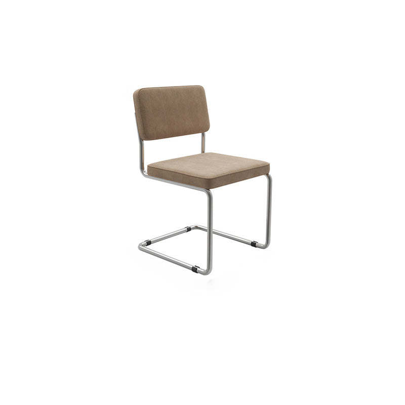 Nordic Fabric Steel Bracket Dining Chair
