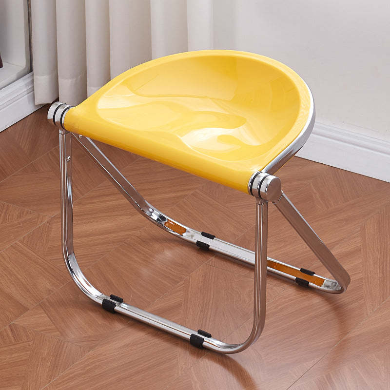 Lighom creative oval yellow accent chairs