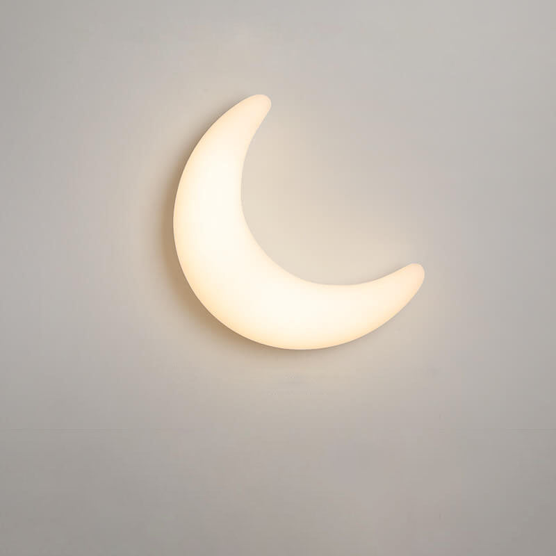 Modern Acrylic Moon LED Sconce — Infinitely Dimmable / 110V-120V For US/CA