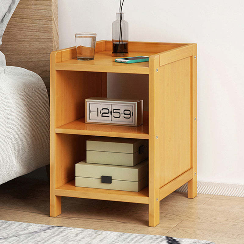 Minimalist Bamboo 1/2-Drawer Nightstand