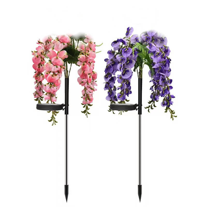 Lighom modern lawn wisteria steel landscape lighting — Pink