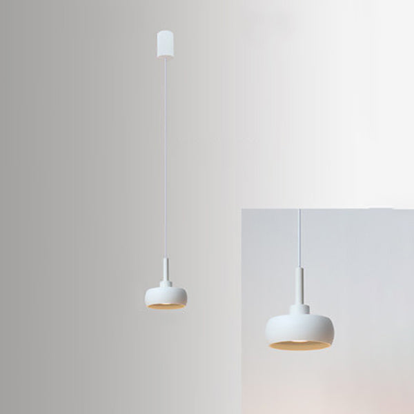 Nordic Dome Aluminum Retractable LED Pendant