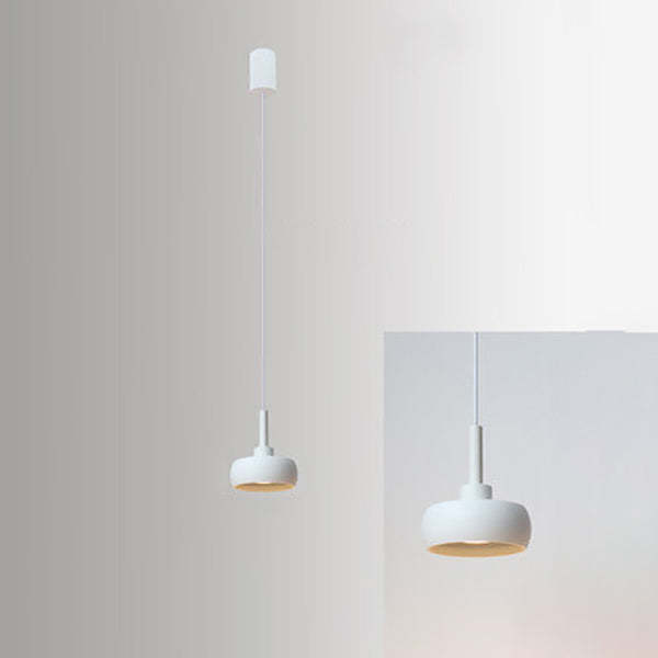 Nordic Dome Aluminum Retractable LED Pendant