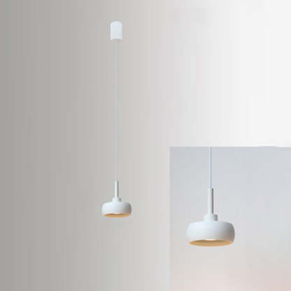 Nordic Dome Aluminum Retractable LED Pendant