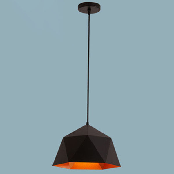 Modern Macaron Iron Lozenge Pendant Light