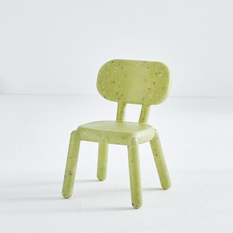 Nordic Plastic Cartoon Low Stool