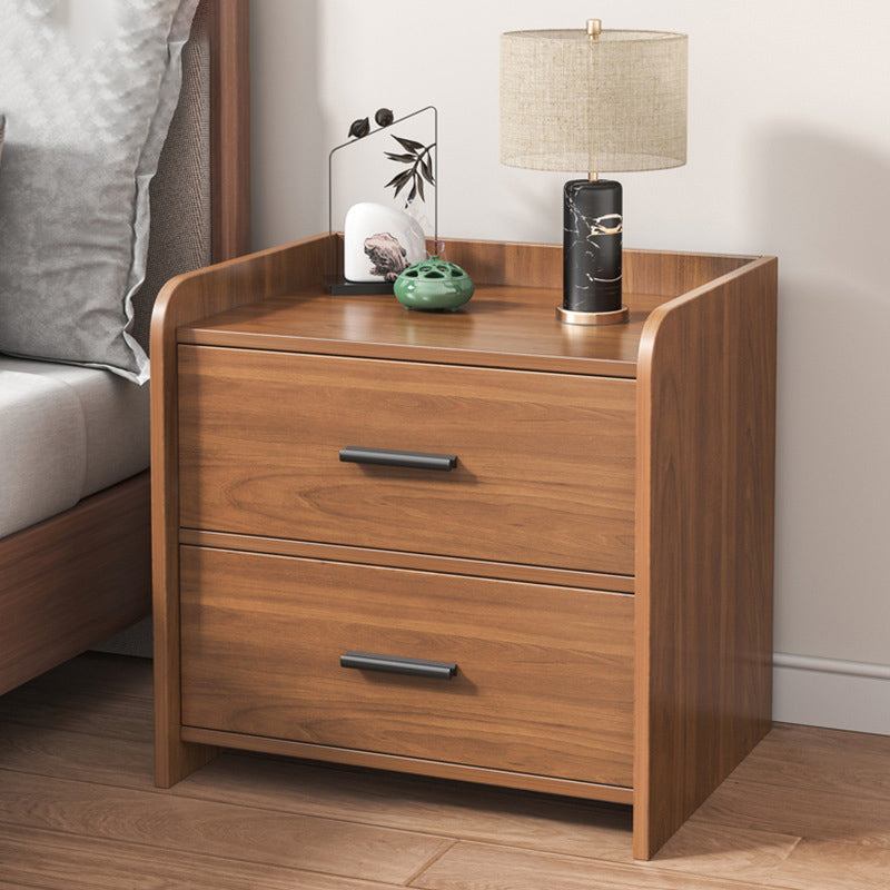 Chinese Rectangular 1/2-Drawer Nightstand — B - 2 Drawer
