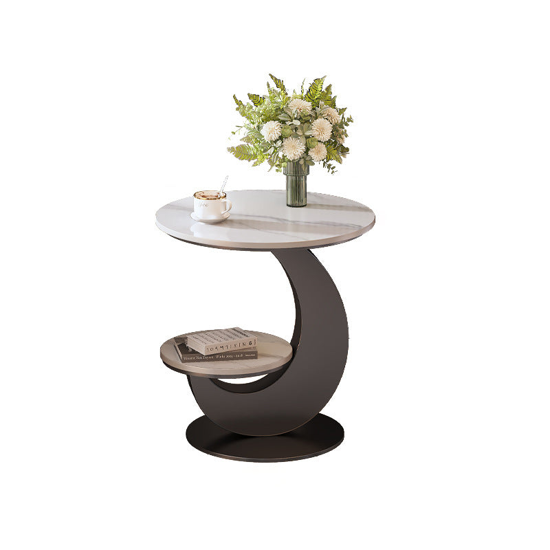 Luxury Round Sintered Stone Coffee Table