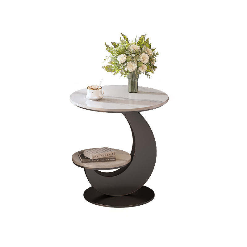 Luxury Round Sintered Stone Coffee Table