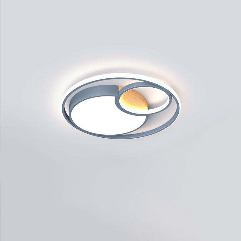 Nordic Color Mix Circles LED Flush Mount Light