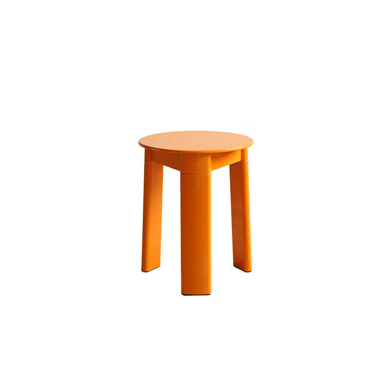 Triangle Base Plastic Low Stool