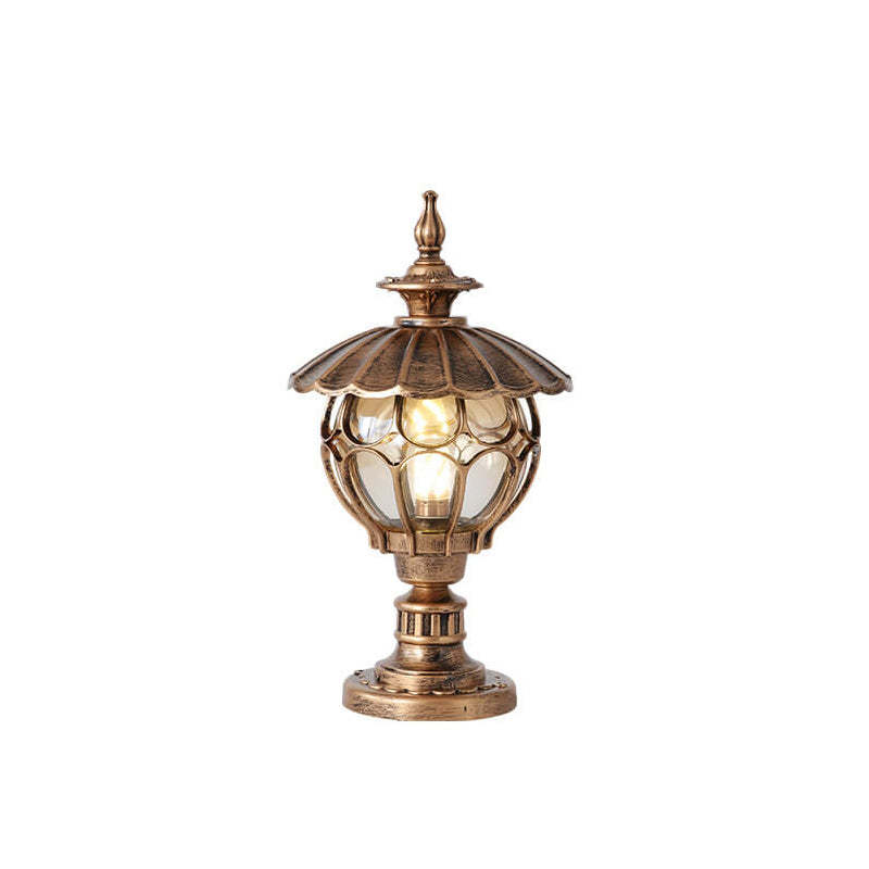 European Round Column Outdoor Landscape Light