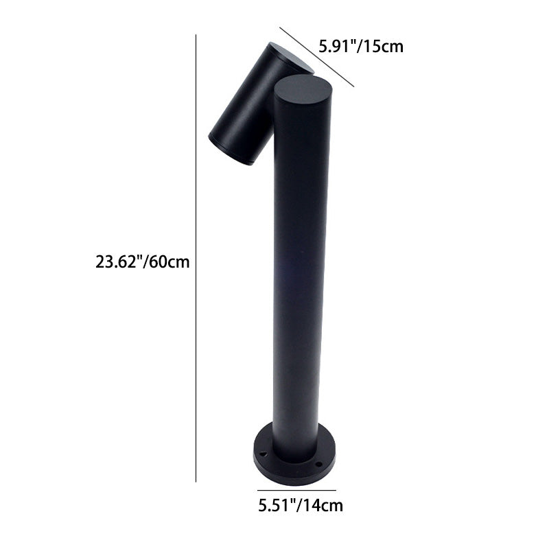 Minimalist Tempered Glass Aluminum Ground Light