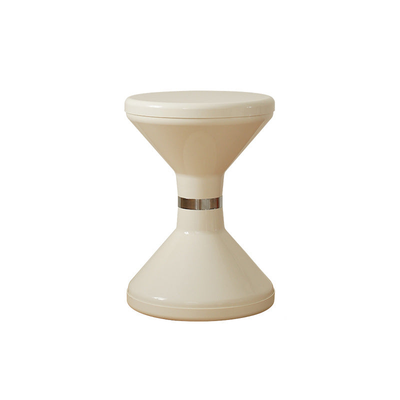 Scandinavian Hourglass Portable End Table