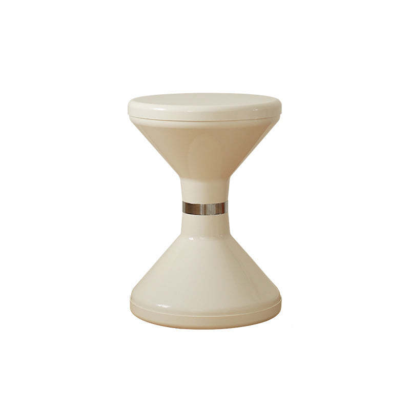 Scandinavian Hourglass Portable End Table