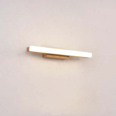 Nordic Minimalist Wooden Vanity LED Sconce