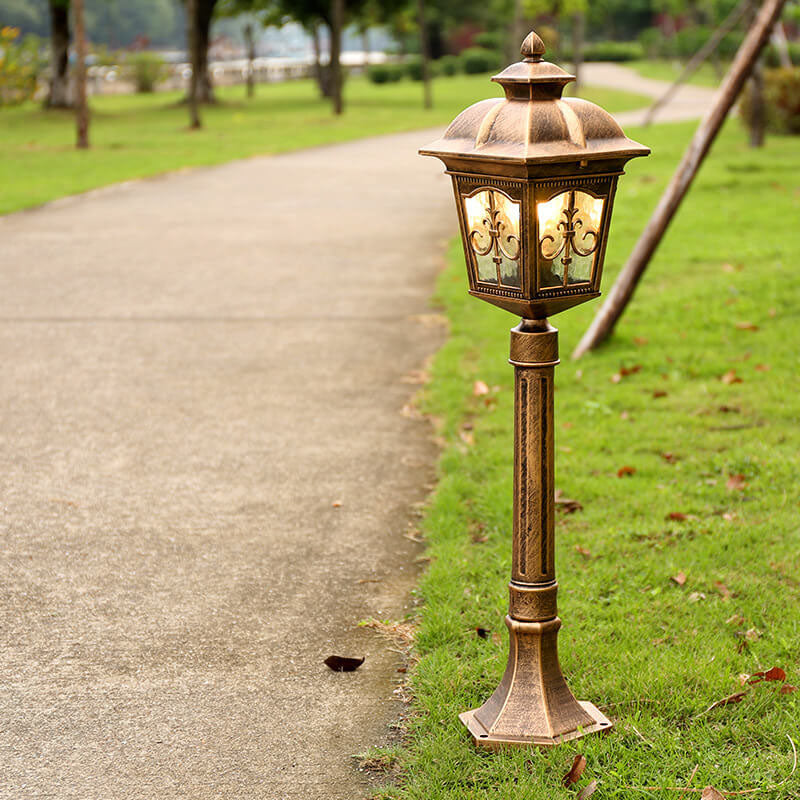 Lighom industrial square arrow black landscape lighting — Matte Black / 220V-240V (UK/AU