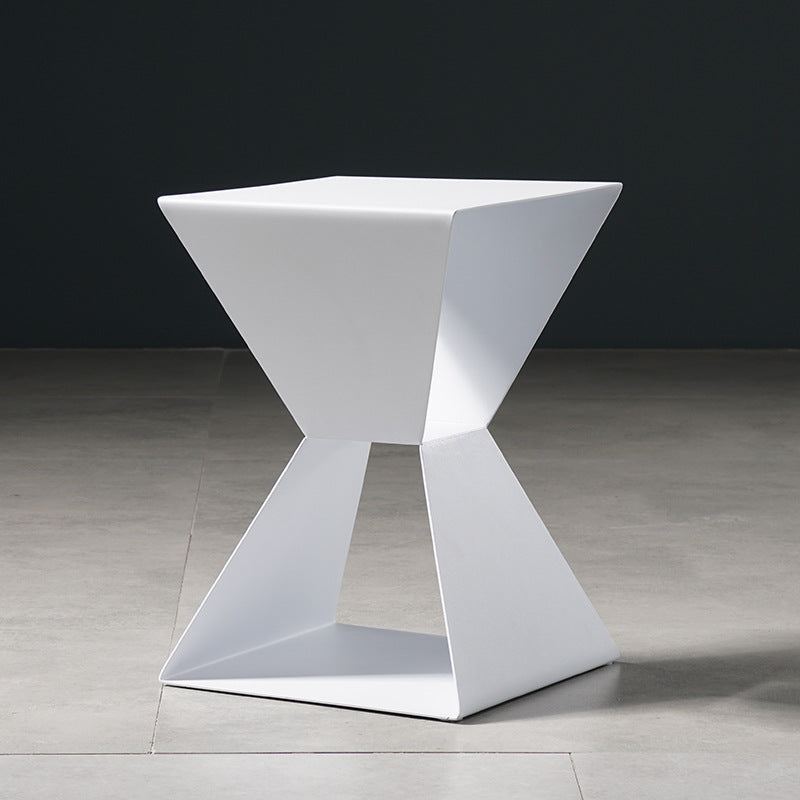 Contemporary Pyramid Steel Coffee Table
