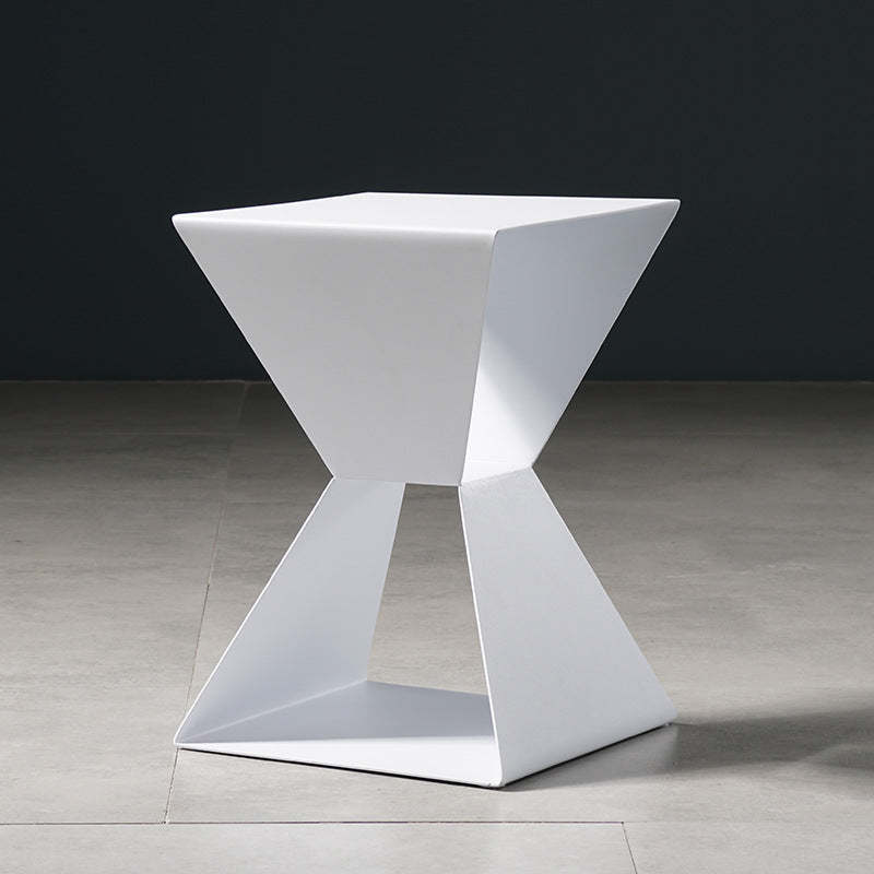 Contemporary Pyramid Steel Coffee Table