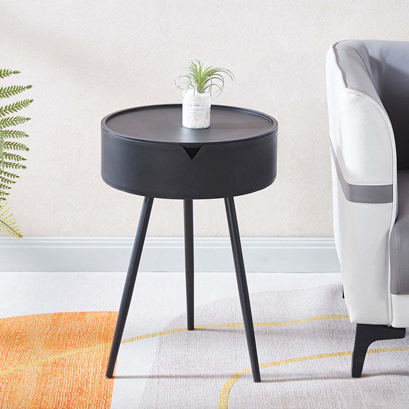 Minimalist Tripod Plastic Nightstand