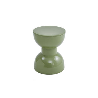 Scandinavian Hourglass Plastic Footstool