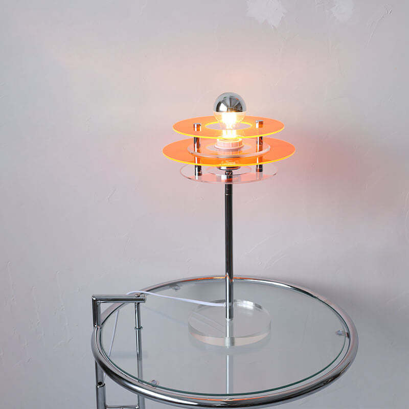 Modern Acrylic Saucer Table Lamp