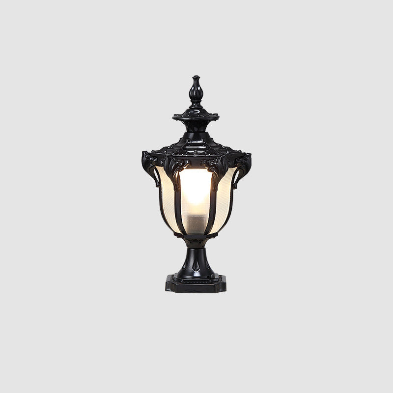European Retro Die-Cast Aluminum Solar Garden