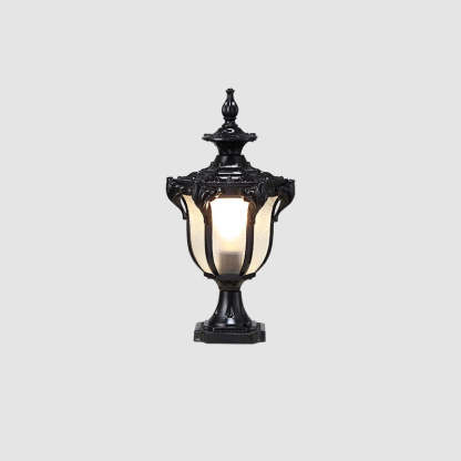 European Retro Die-Cast Aluminum Solar Garden