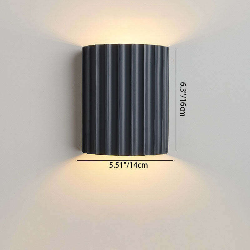 Nordic Resin Tiles 2-Light Sconce