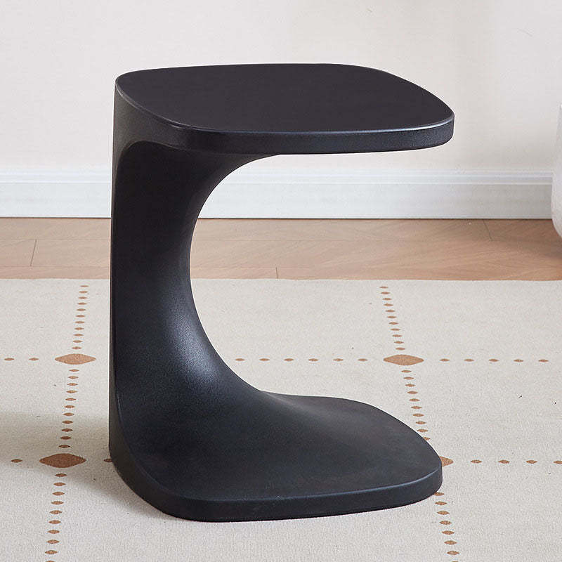 Minimalist C-Shape Acrylic Coffee Table